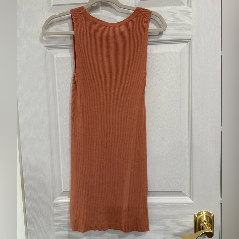 Zara Women's Peach Mini Dress - Picture 3 of 5